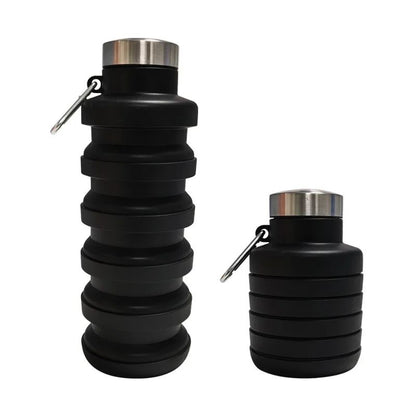 UltraFlex Collapsible Silicone Water Bottle  Lightweight BPAFree TravelReady Hydration Companion 12