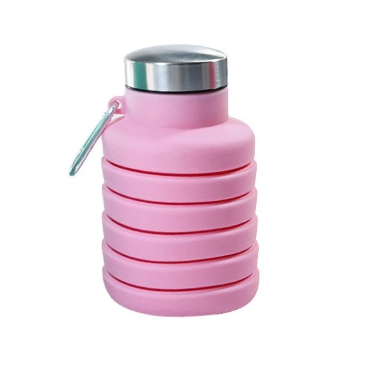UltraFlex Collapsible Silicone Water Bottle  Lightweight BPAFree TravelReady Hydration Companion 14