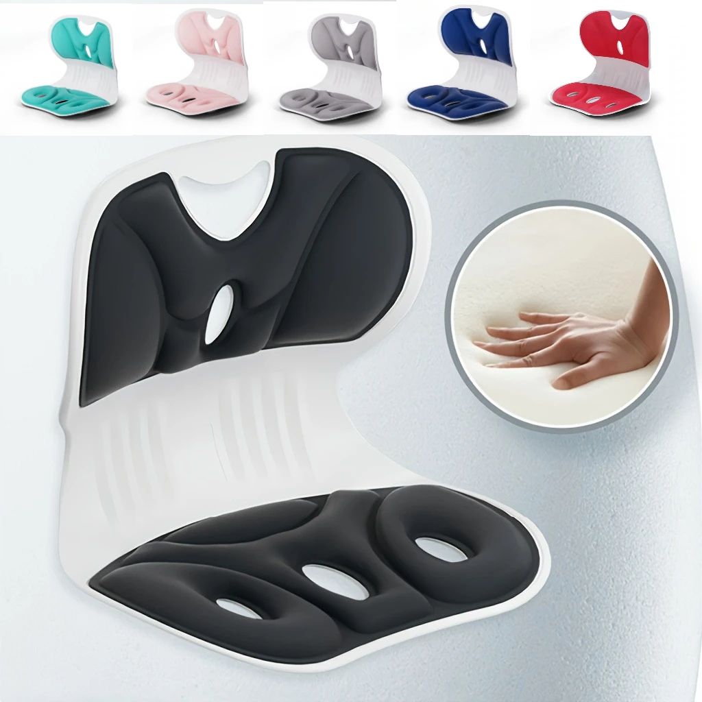 ErgoComfort Lumbar Support Pillow for All-Day Back Relief