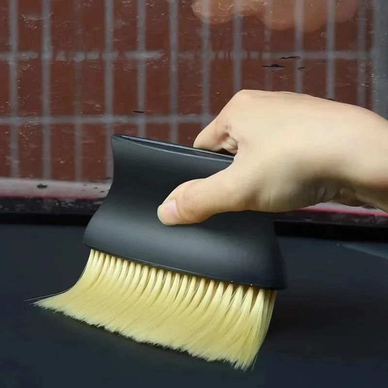 Car Interior Dust Brush Soft Bristle Cleaning Tool For Dashboard And Air Vents 3