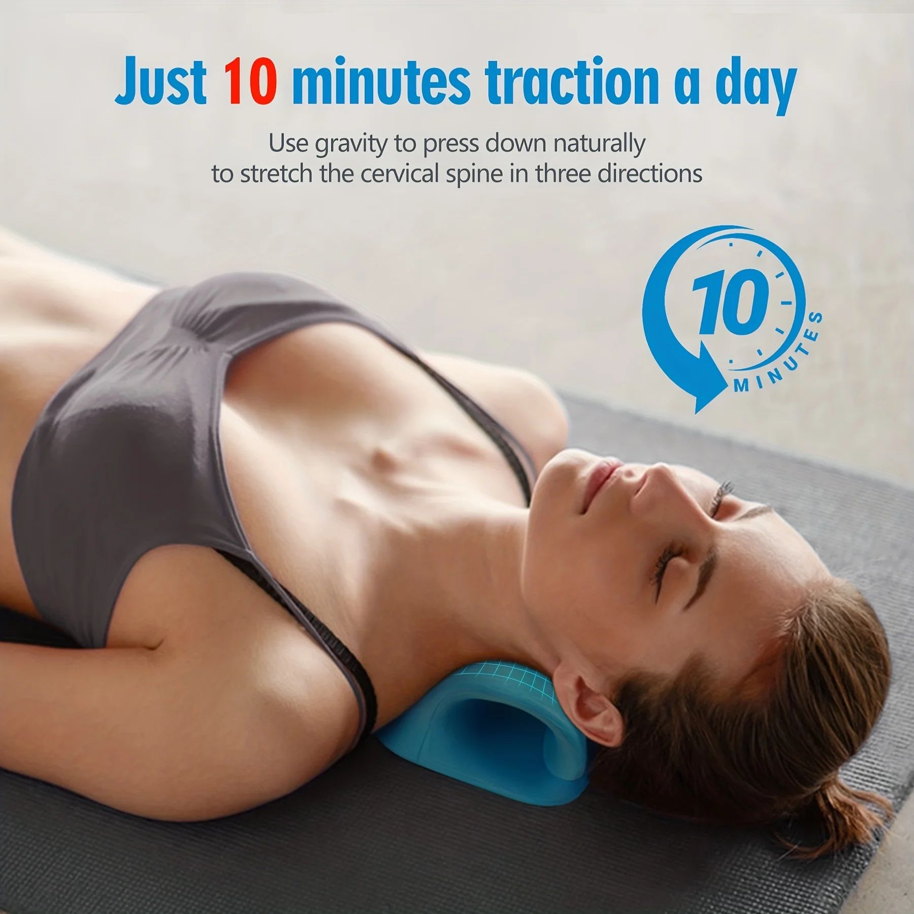 CerviEase Neck  Shoulder Traction Relaxer For Deep Pain Relief And Cervical Spine Alignment 1