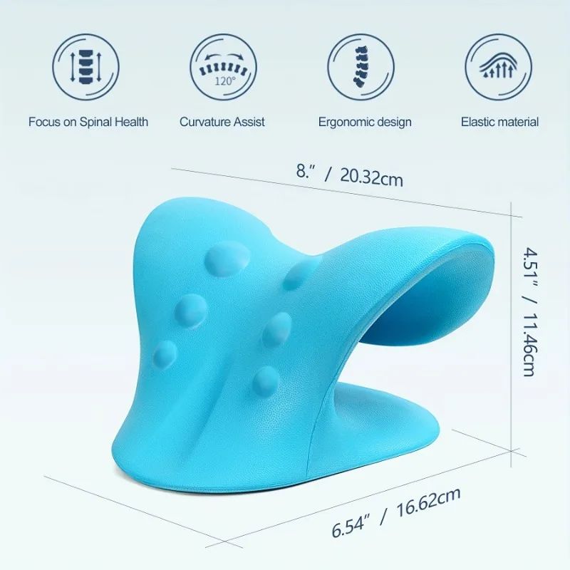 CerviEase Neck  Shoulder Traction Relaxer For Deep Pain Relief And Cervical Spine Alignment 3
