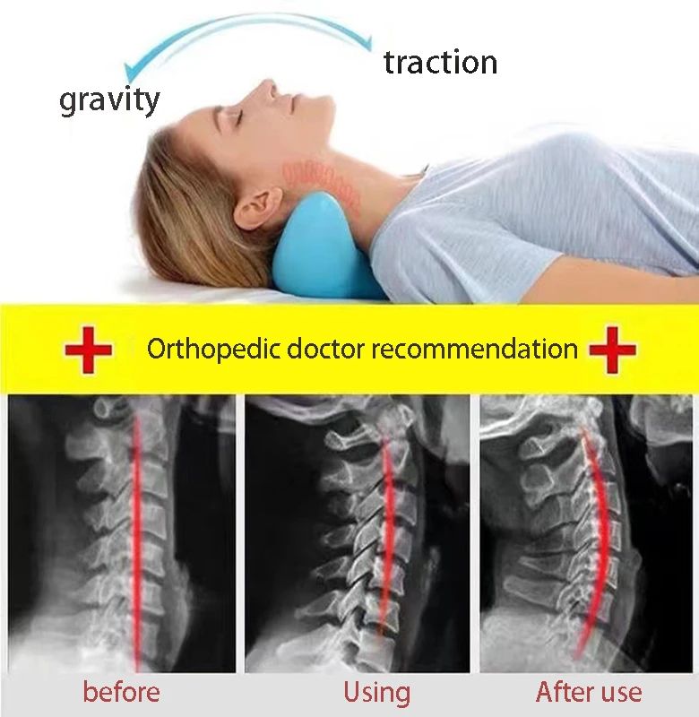CerviEase Neck  Shoulder Traction Relaxer For Deep Pain Relief And Cervical Spine Alignment 5