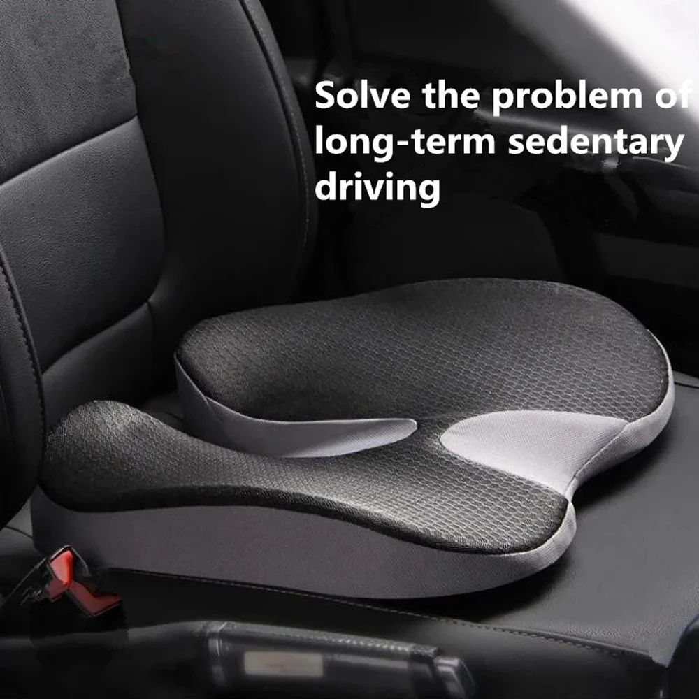 Premium Orthopedic Memory Foam Seat Cushion – Tailbone & Sciatica Pain Relief Coccyx Cushion