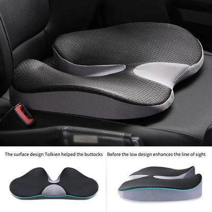 Premium Orthopedic Memory Foam Seat Cushion  Tailbone  Sciatica Pain Relief Coccyx Cushion 1