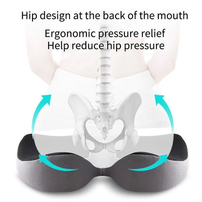 Premium Orthopedic Memory Foam Seat Cushion  Tailbone  Sciatica Pain Relief Coccyx Cushion 3