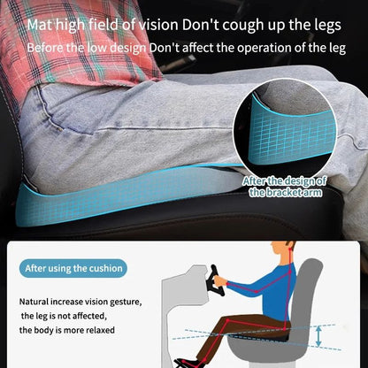 Premium Orthopedic Memory Foam Seat Cushion  Tailbone  Sciatica Pain Relief Coccyx Cushion 4