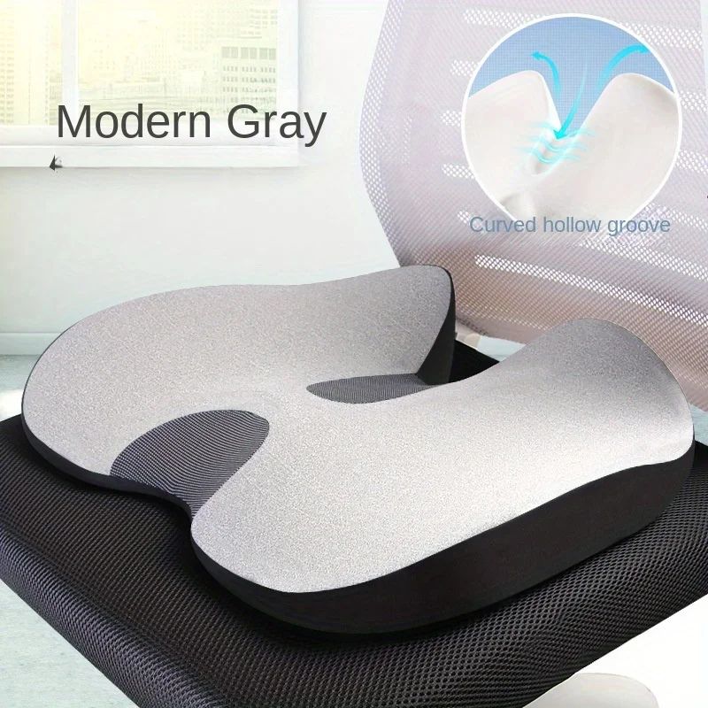 Premium Orthopedic Memory Foam Seat Cushion  Tailbone  Sciatica Pain Relief Coccyx Cushion 8