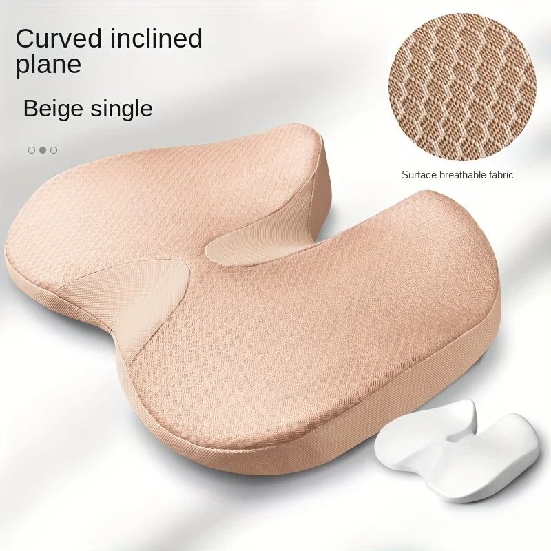 Premium Orthopedic Memory Foam Seat Cushion  Tailbone  Sciatica Pain Relief Coccyx Cushion 10