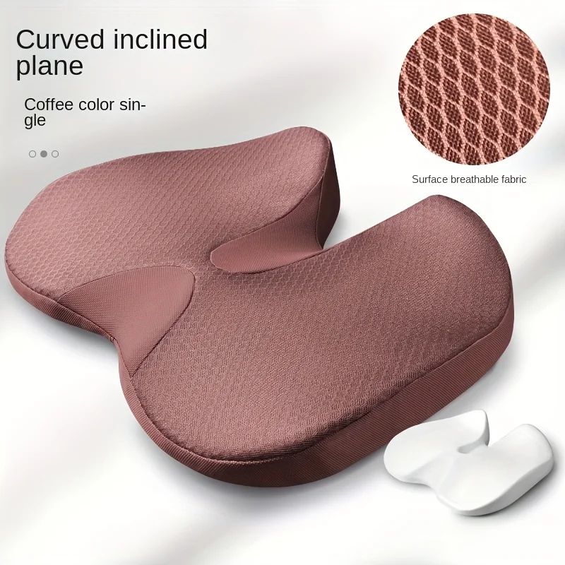 Premium Orthopedic Memory Foam Seat Cushion  Tailbone  Sciatica Pain Relief Coccyx Cushion 11