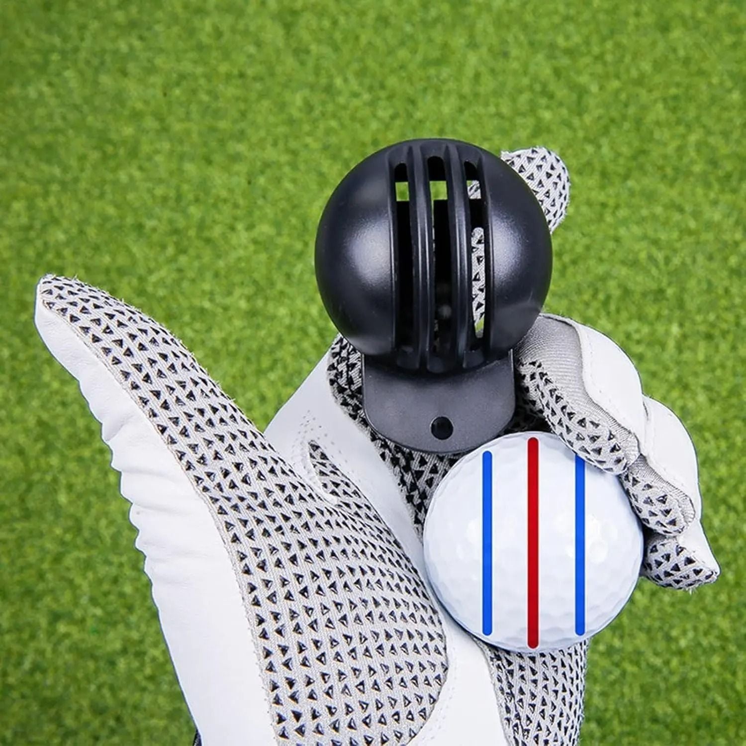 Fade Resistant Golf Ball Liner  Alignment Tool With Two Stamp Markers 4