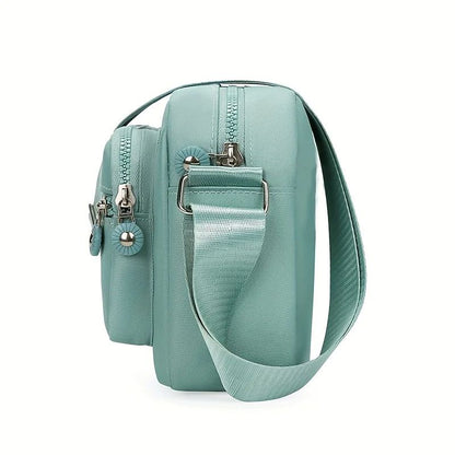 Everyday Mint Nylon Crossbody  Lightweight Adjustable Shoulder Bag 1