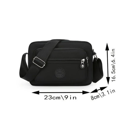 Everyday Mint Nylon Crossbody  Lightweight Adjustable Shoulder Bag 2