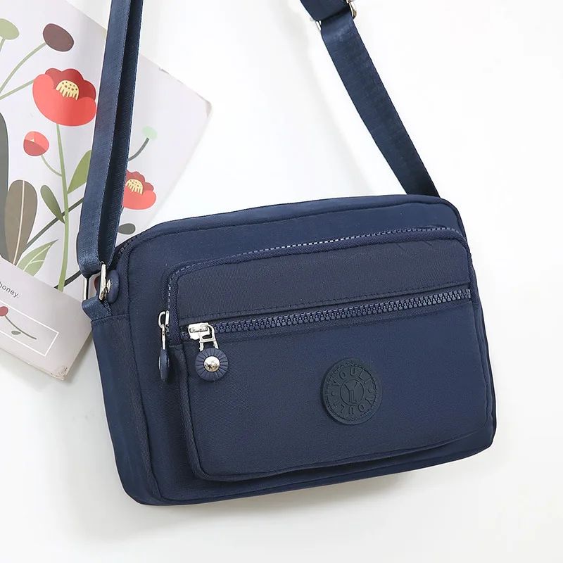Everyday Mint Nylon Crossbody  Lightweight Adjustable Shoulder Bag 8