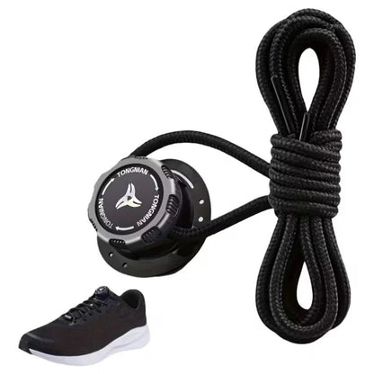 No-Tie Shoe Locks Rotating Buckle Quick-Adjust System for Sports & Outdoor Shoes (6pcs/1 Pair)