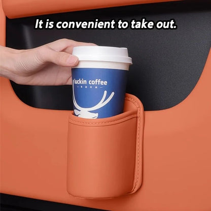 CarEase FauxLeather ClipOn Cup  Storage Holder 5