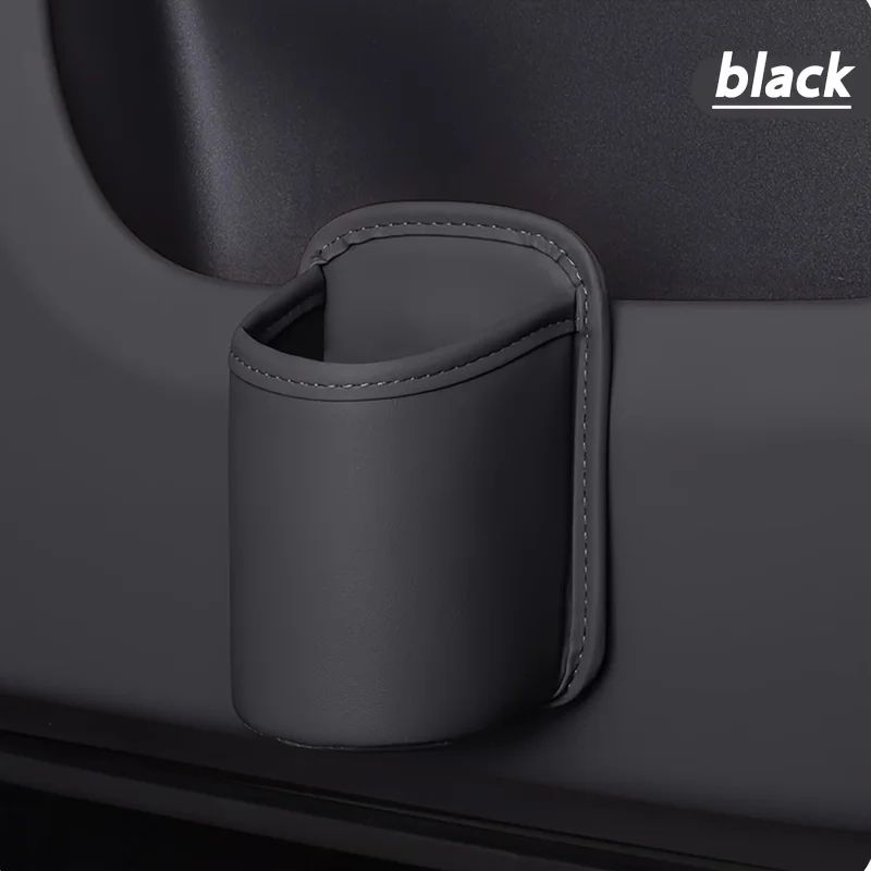 CarEase FauxLeather ClipOn Cup  Storage Holder 6