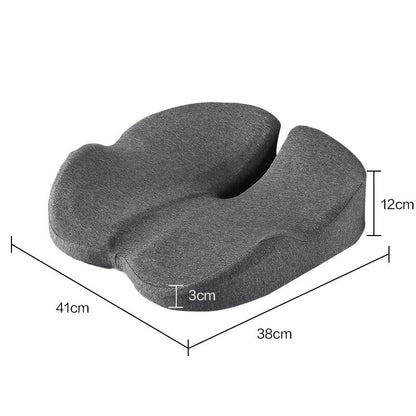 ErgoRest MemoryFoam Seat Cushion  Comfort  Tailbone Relief For Long Sitting 6