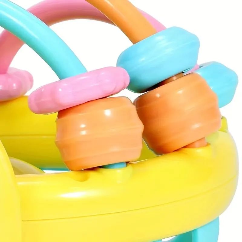 BabyFirst 39Inch Sensory Rattle Ball  Safe Bendy Walker Rattle For Newborns 3