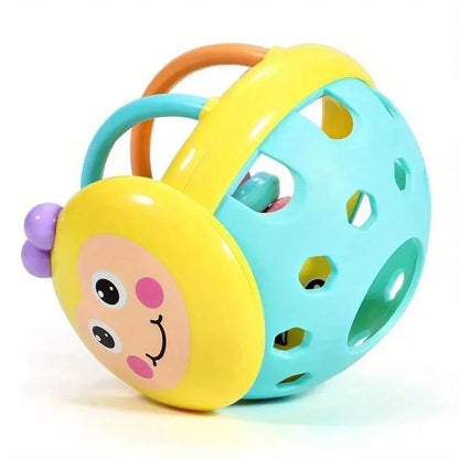 BabyFirst 39Inch Sensory Rattle Ball  Safe Bendy Walker Rattle For Newborns 4