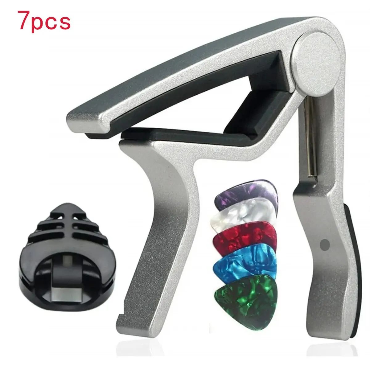 ProGrip MultiSet Guitar Capo Kit For Acoustic  Electric Guitars 7