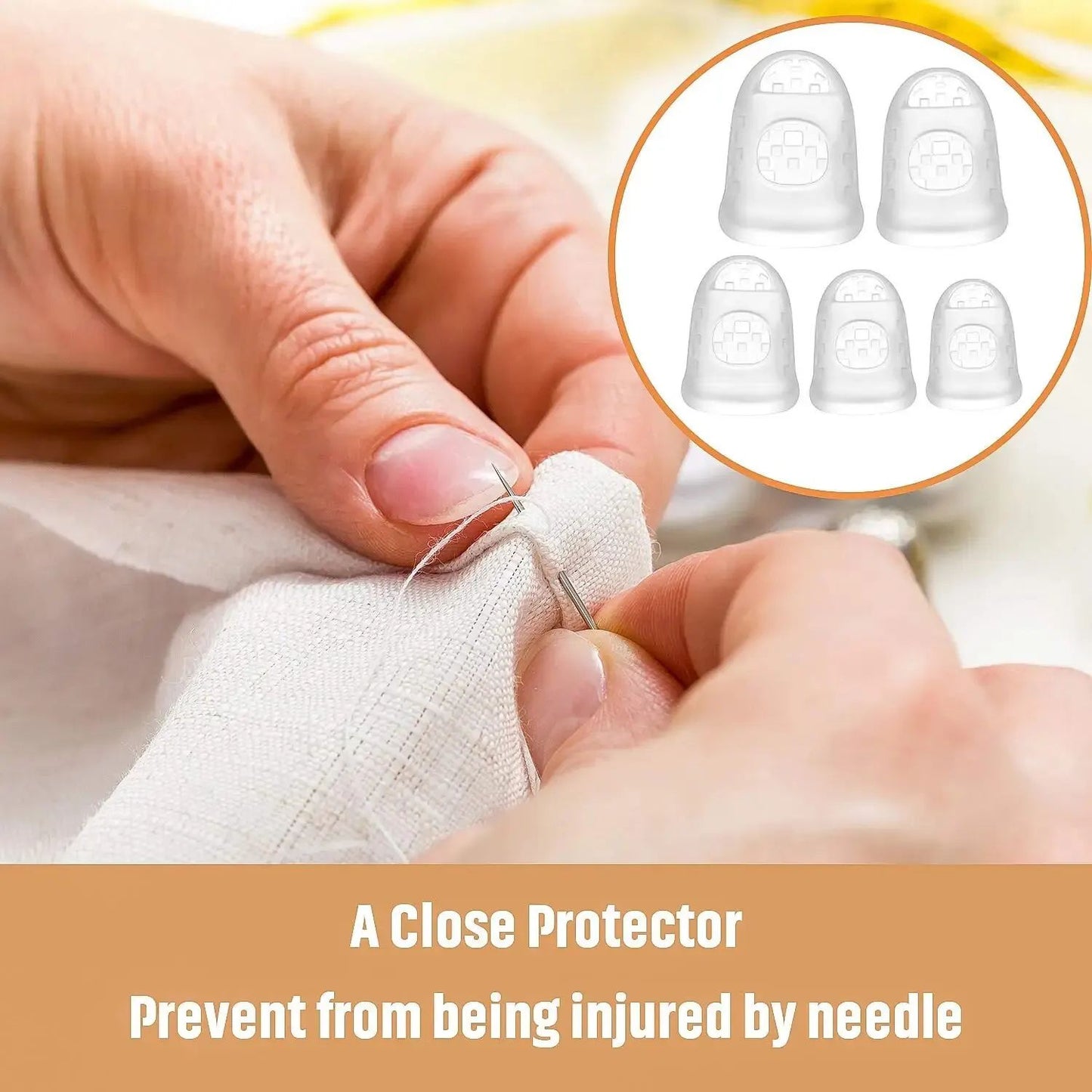 Silicone Guitar Finger Protectors Set  Comfortable AntiSlip Fingertip Guards For PainFree Playing 3
