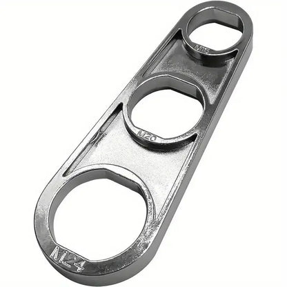 Universal 6in1 Faucet Aerator Key Wrench HeavyDuty Zinc Alloy Tool For Kitchen  Bathroom 6