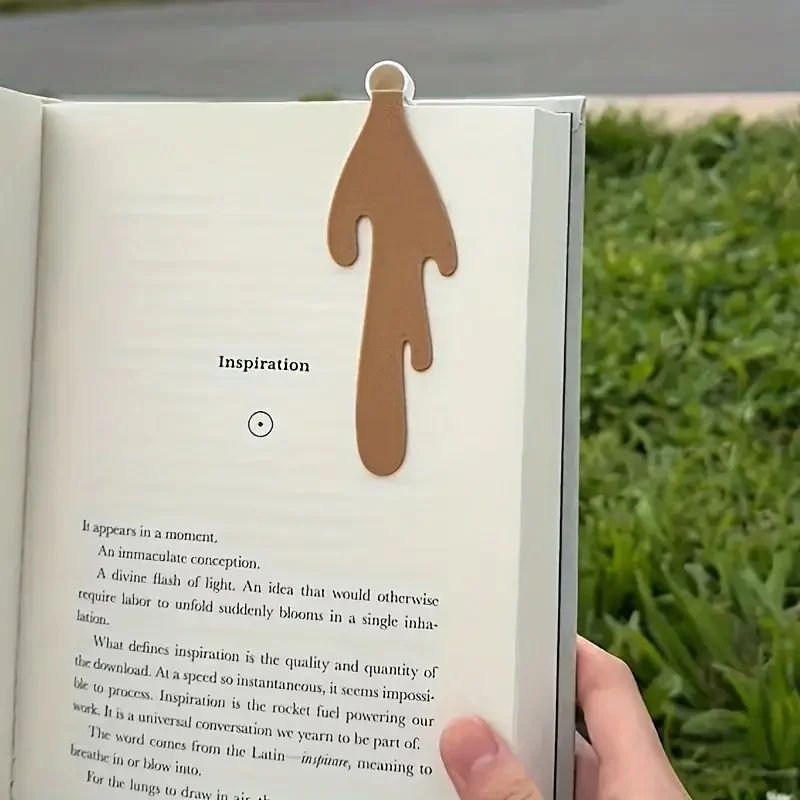 Creative Coffee Cup PU Leather Bookmark Fun Reading Gift For Book Lovers 6