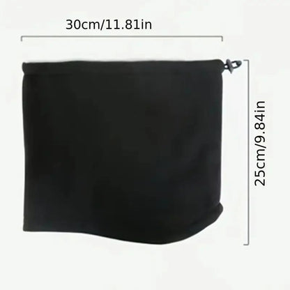 Mens Thermal Neck Gaiter Windproof Breathable Knit With Fleece Lining For Winter Cycling  Outdoors 4