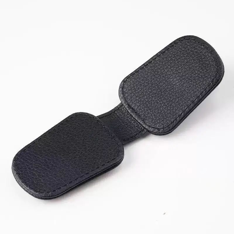 Universal Car Visor Clip Sunglasses Card And Ticket Holder Durable Compact Organizer 3