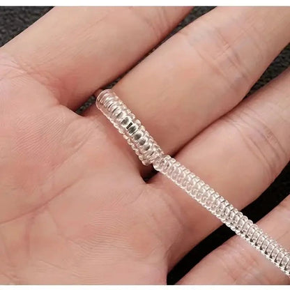 3 Pack Invisible Ring Size Adjusters Clear Spring Coil For Secure Comfortable Fit 1
