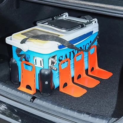 ABS Car Trunk Organizer With Magic Hook AntiSlip Support Bracket For Secure Storage 3