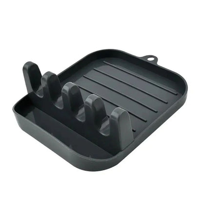 AllinOne Spoon Rest Organizer Holds Utensils And Pot Lids Keeps Kitchen Countertops Tidy 6