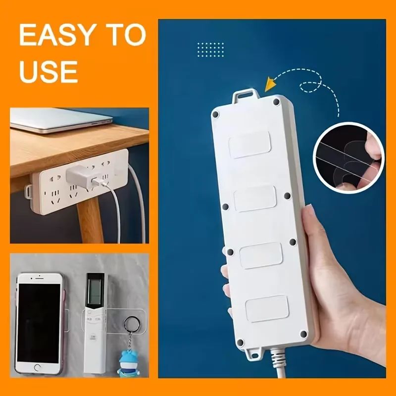 Heavy Duty DoubleSided Nano Adhesive Patches Transparent Waterproof Removable Pads 3
