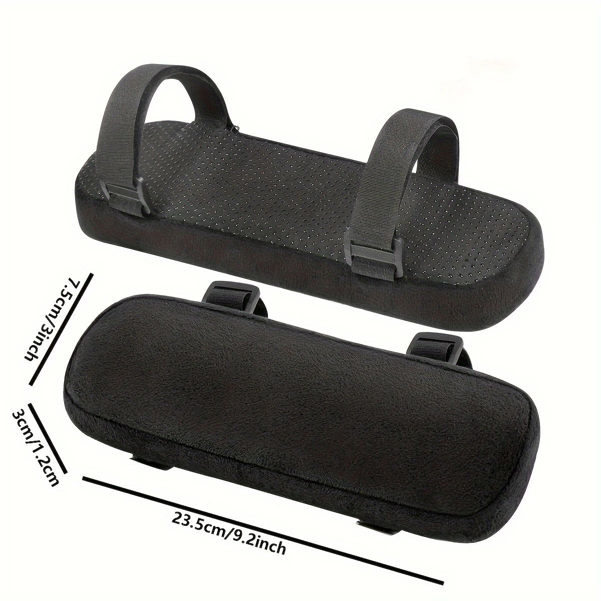 SoftPillow Armrest Cushions  ExtraComfort Computer  Gaming Chair Elbow Pads Pair 2