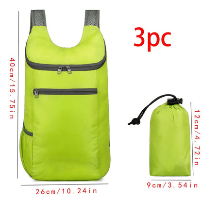 WeekendGo Foldable Waterproof Travel Backpack  Lightweight LargeCapacity Weekend  Business Bag 18