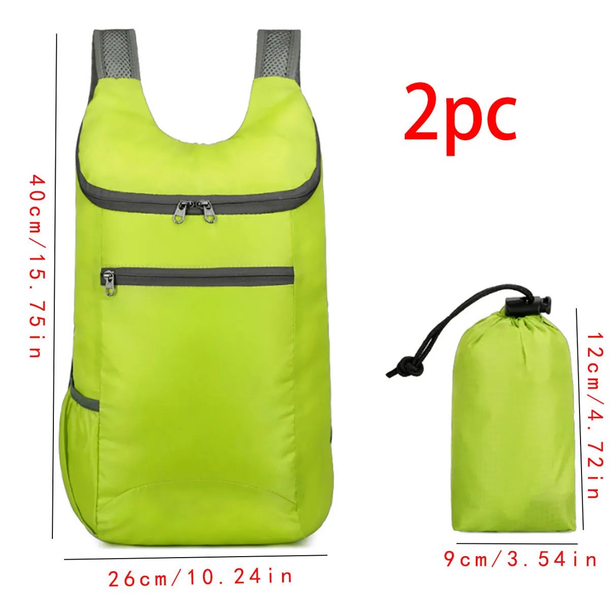 WeekendGo Foldable Waterproof Travel Backpack  Lightweight LargeCapacity Weekend  Business Bag 14
