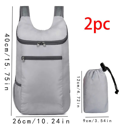WeekendGo Foldable Waterproof Travel Backpack  Lightweight LargeCapacity Weekend  Business Bag 17