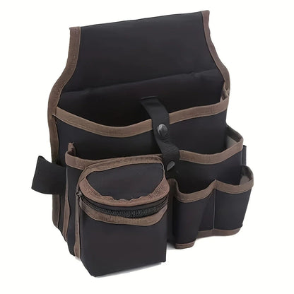 Compact MultiPurpose Electrician Tool Bag  WaistMounted Maintenance Pouch 9