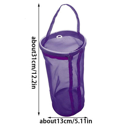 Portable Mesh Yarn Storage  Crochet Project Bag Organizer 5