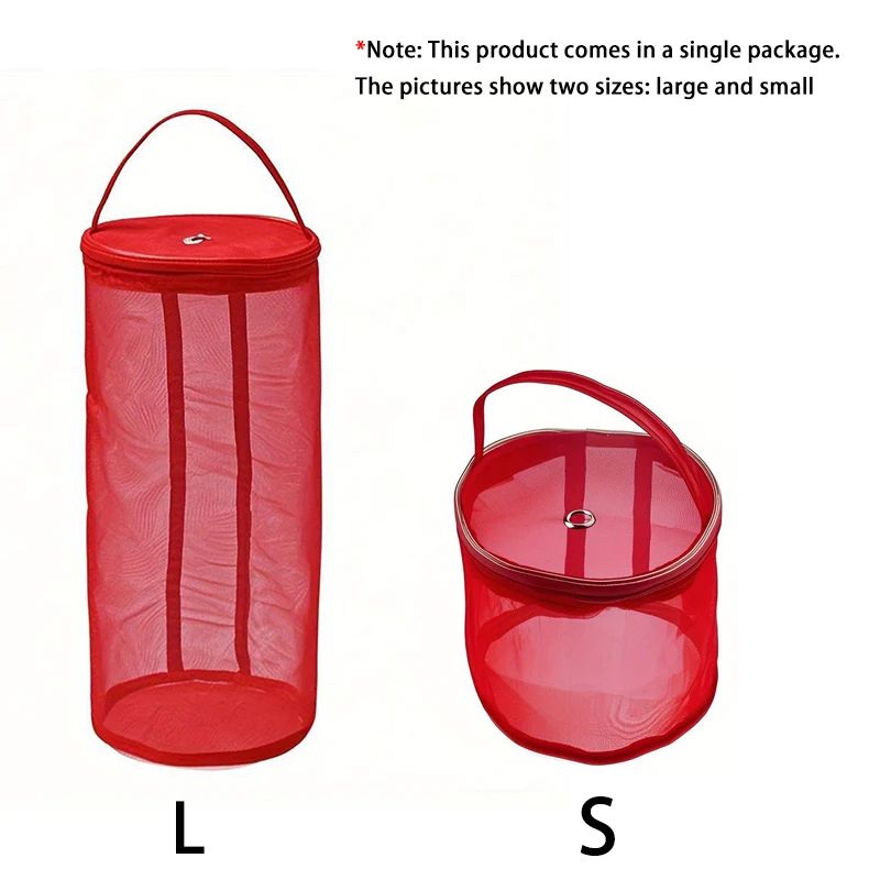 Portable Mesh Yarn Storage  Crochet Project Bag Organizer 12