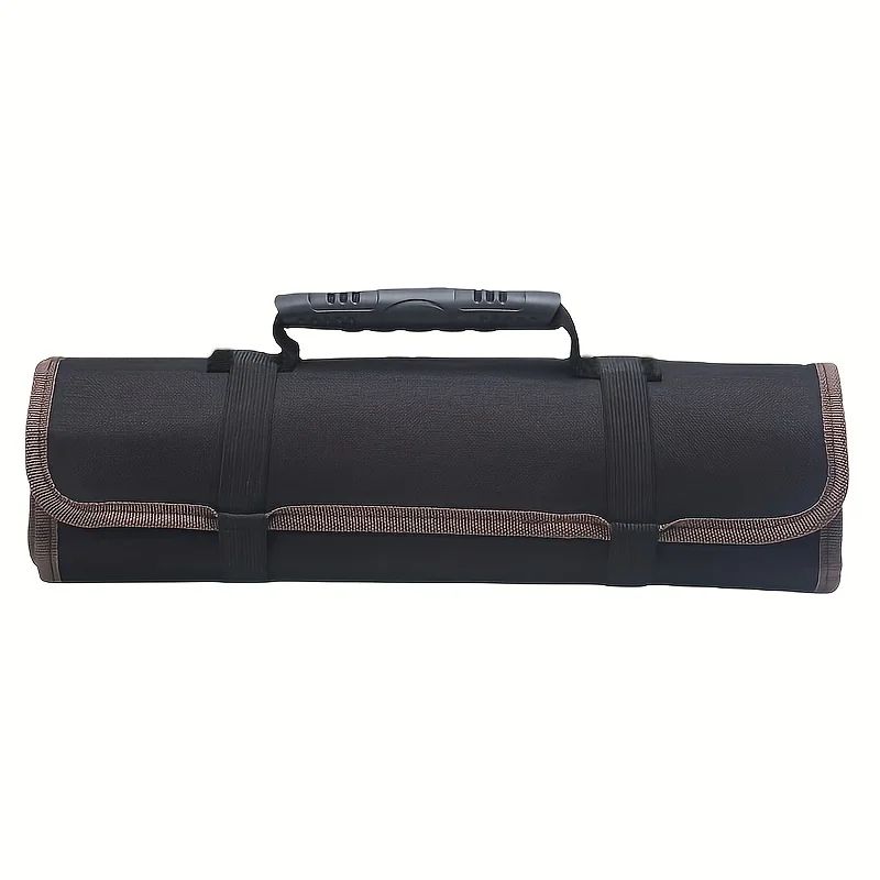 Compact 22Pocket Canvas Wrench Roll  Portable Tool Roll Bag For Hand Tools 7