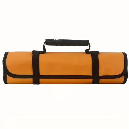 Compact 22Pocket Canvas Wrench Roll  Portable Tool Roll Bag For Hand Tools 8