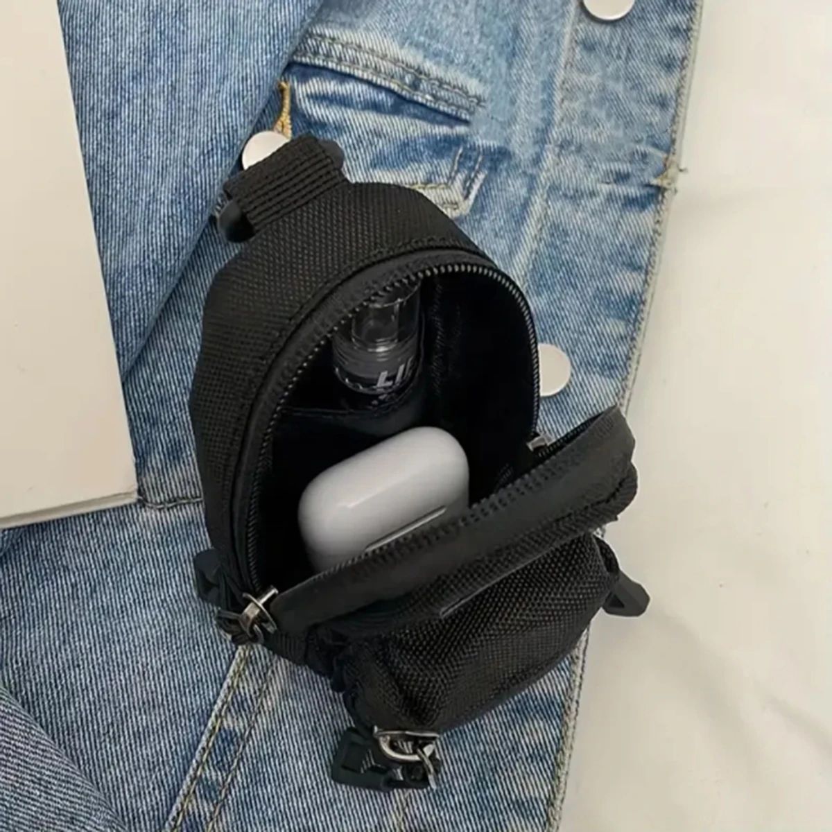 KoreanStyle Mini Shoulder Bag  Travel Coin Purse Set  Compact Crossbody Storage For Daily Essential 1