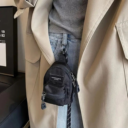 KoreanStyle Mini Shoulder Bag  Travel Coin Purse Set  Compact Crossbody Storage For Daily Essential 5
