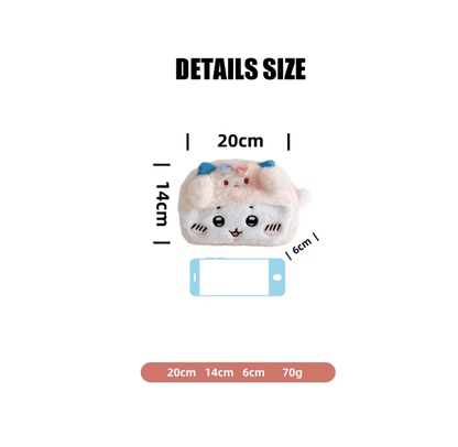 Cute Plush Pencil Case For Girls And Students 3