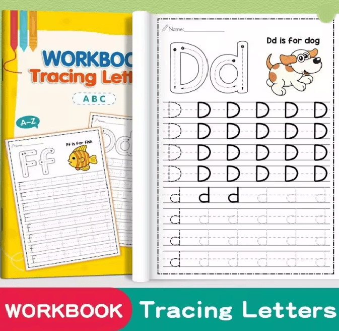 Alphabet Handwriting Practice Book For Kids 4