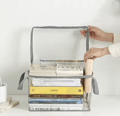 Foldable Book Organizer Box For Home And Dorm Rooms 3