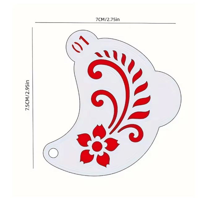 Reusable Face Painting Stencil Set For Kids And Creative Projects 1
