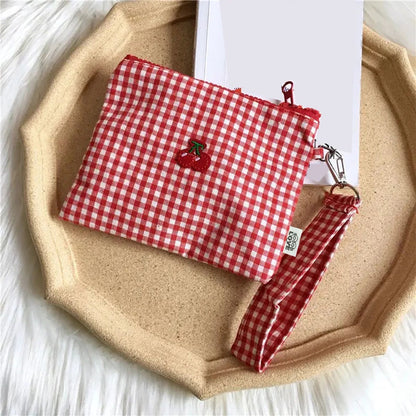 CherryCanvas Large-Capacity Travel Makeup Bag